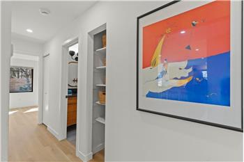 Hallway off living room