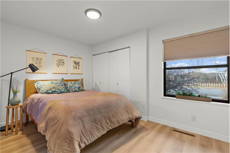 Bedroom #1 west facing