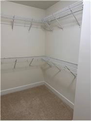 Primary walk in closet