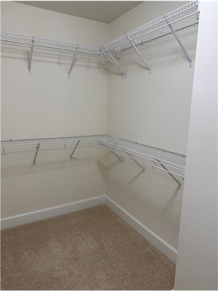 Primary walk in closet