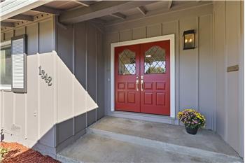 GRACIOUS & WIDE DOUBLE DOOR ENTRY!!