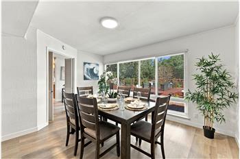 DINE WITH VIEWS OF YOUR BEAUTIFUL BACKYARD!!
