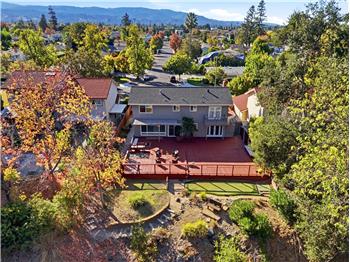 BACKYARD OVERLOOKS SARATOGA CREEK!!