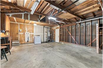 SPACIOUS GARAGE WITH EXTRA LOFT STORAGE!!