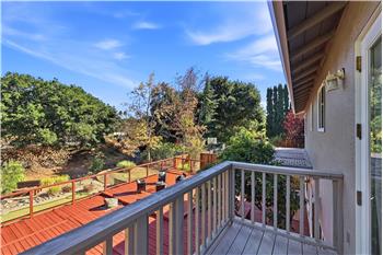 OVERLOOK BEAUTIFUL SARATOGA CREEK FROM YOUR HOME!!