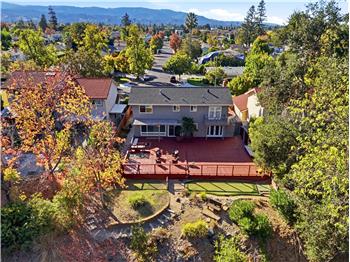 BACKYARD OVERLOOKS SARATOGA CREEK!!