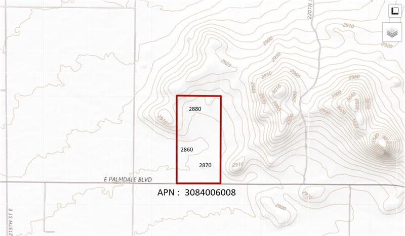 Lot Elevatiob map